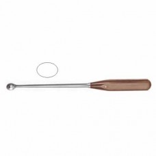 FiberGrip™ Volkmann Bone Curette Oval - Fig. 0 Stainless Steel, 27.5 cm - 10 3/4"